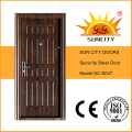 Iron Grill Door Designs Metal Door for Apartment Used Wrought Iron Door Gates (SC-S047)